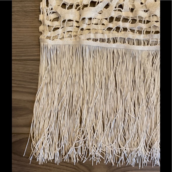 Forever 21 Boho lace top Sz L - Picture 3 of 3